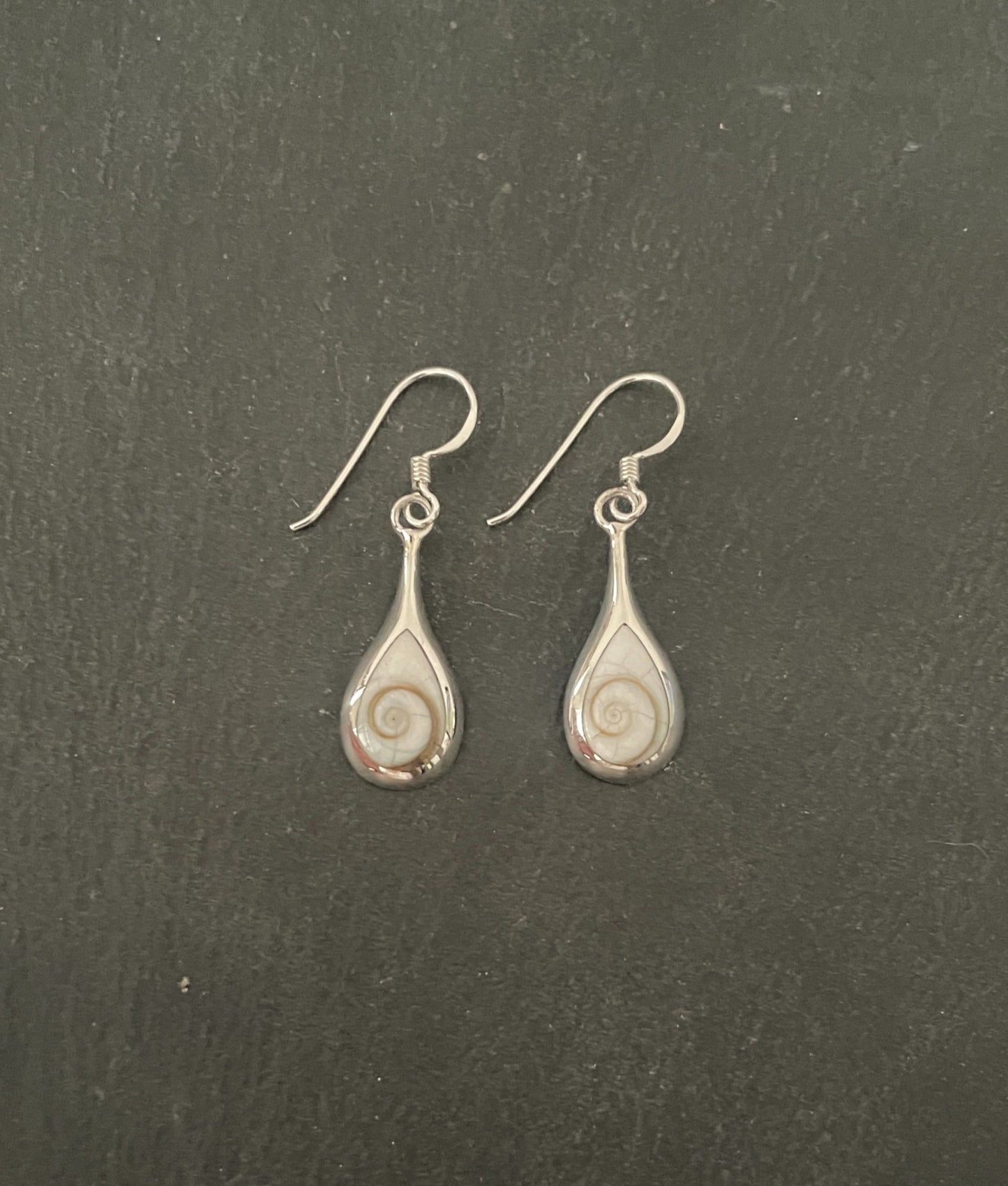 Shiva Shell Teardrop Earrings image 0