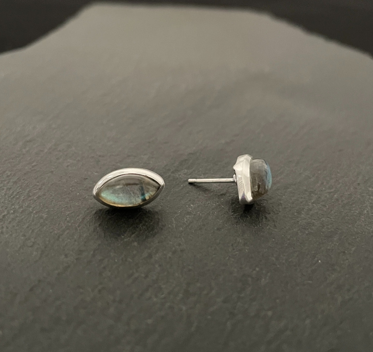 Labradorite Kite Stud Earrings image 1