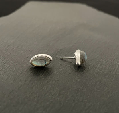 Labradorite Kite Stud Earrings image 1