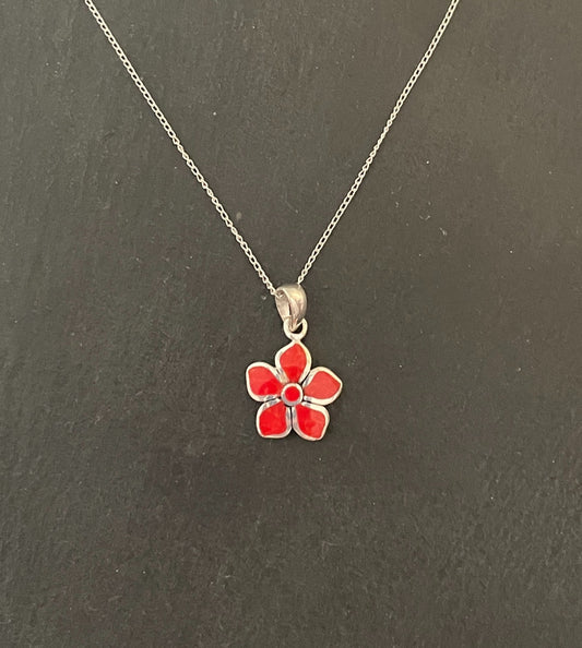 Coral Flower Pendant image 0