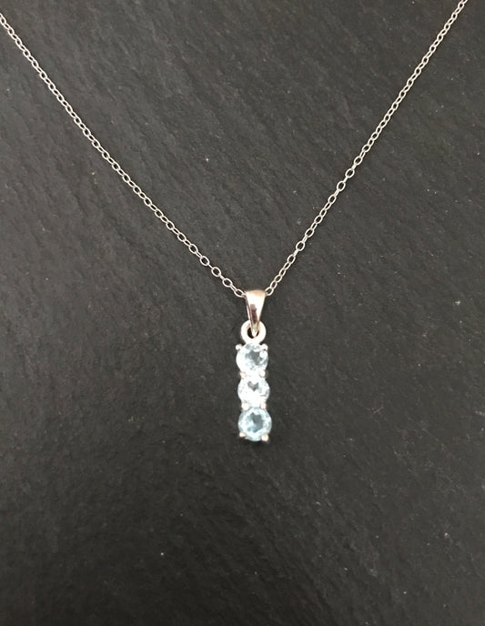 Blue Topaz Pendant image 0