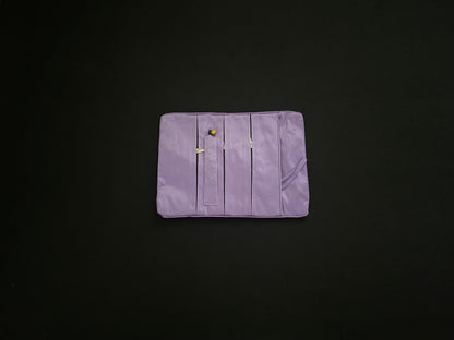 Purple Flower Jewellery Wrap image 3