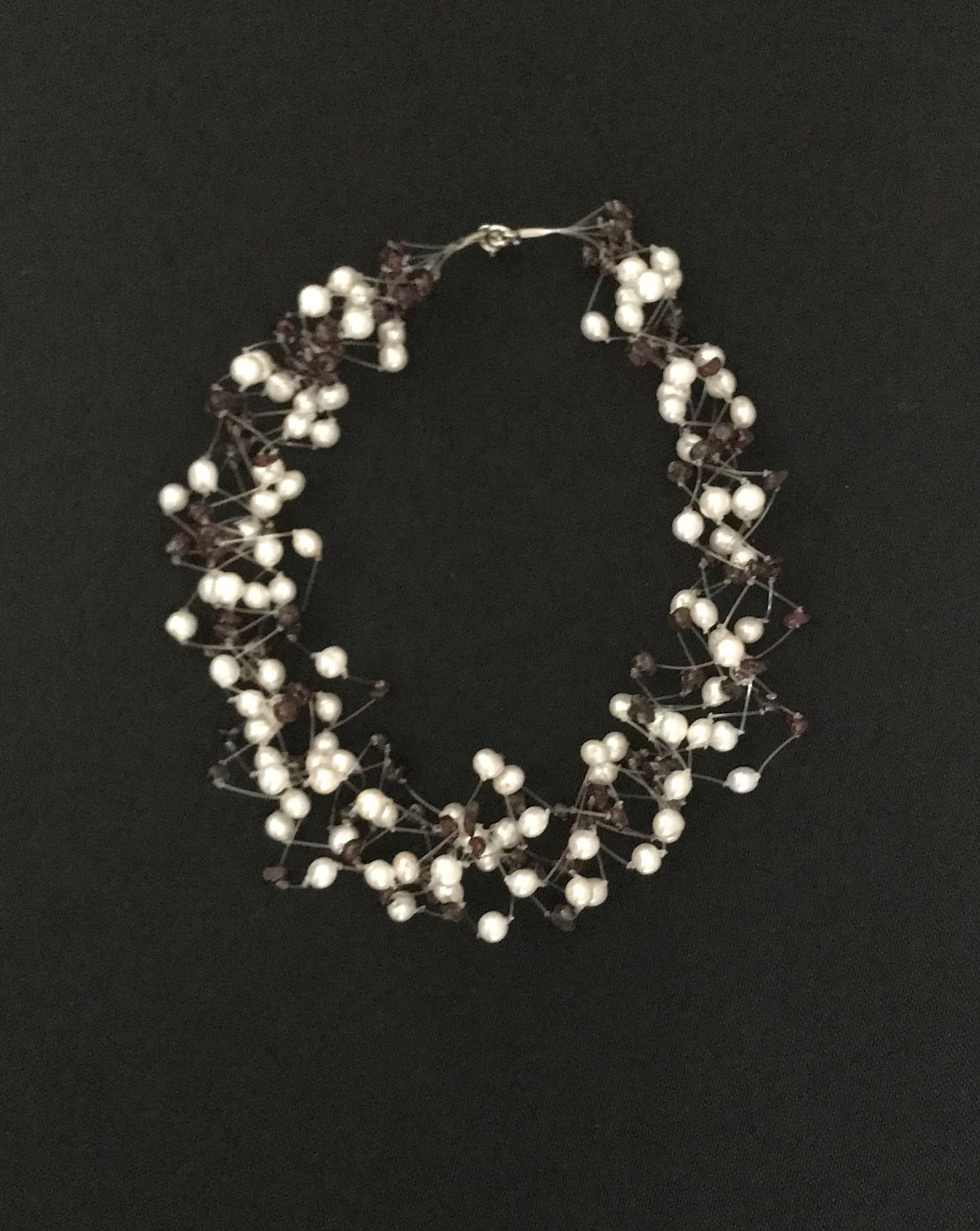 Pearl and Gemstone Necklace image 4