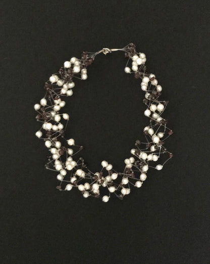 Pearl and Gemstone Necklace image 4