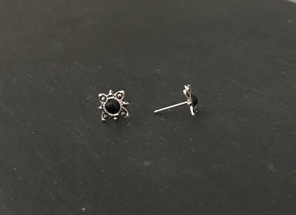Marcasite and Gemstone Studs image 3