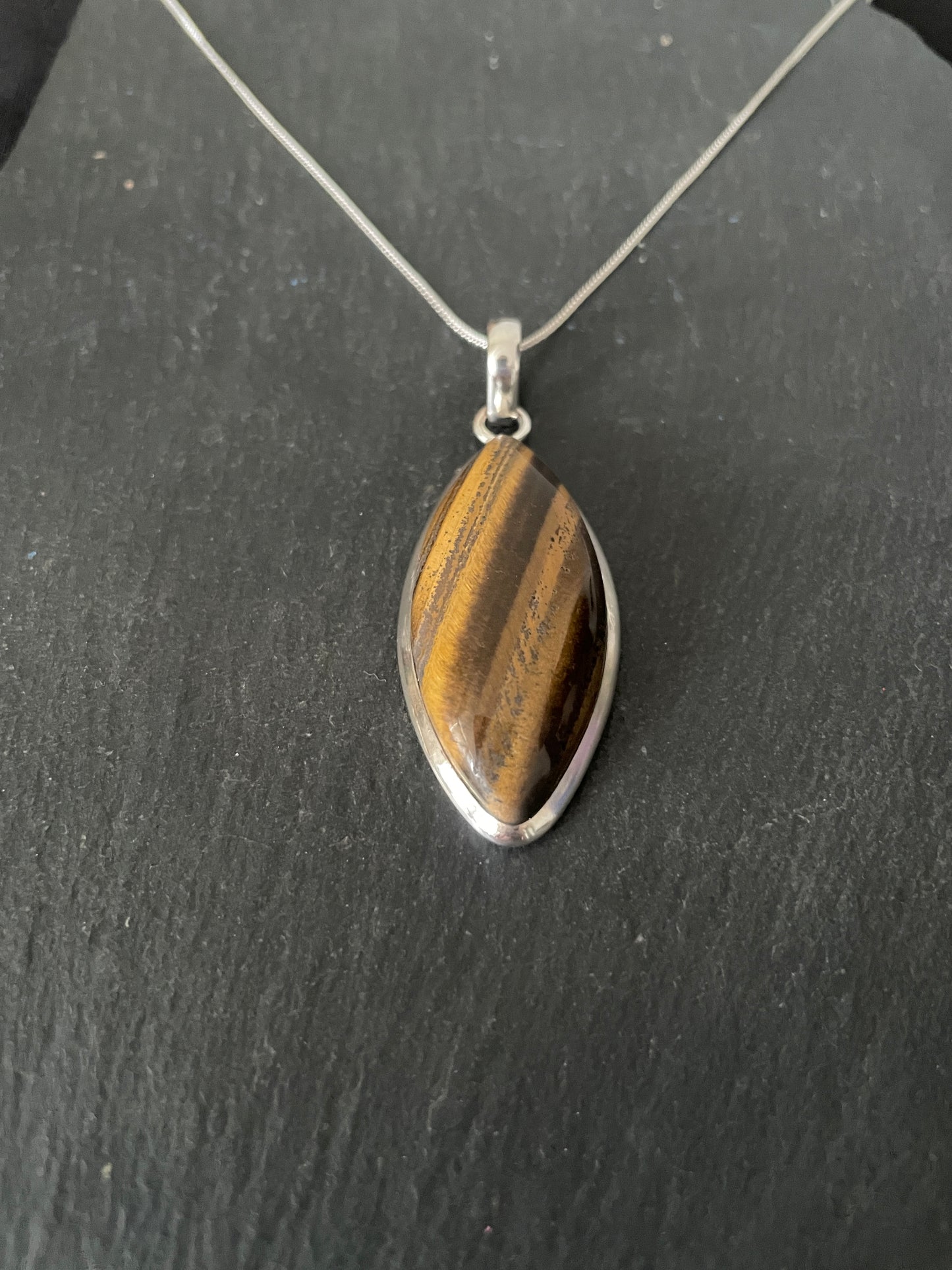 Tiger's Eye and Silver Pendant image 2