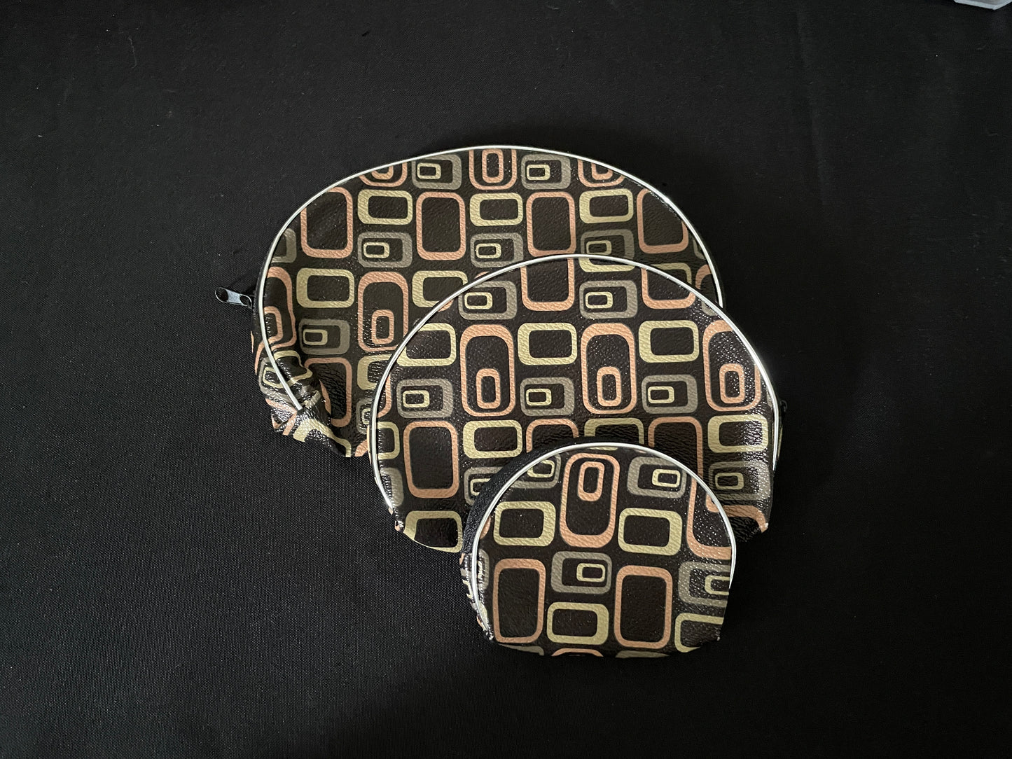 Set of 3 Brown Purses image 0