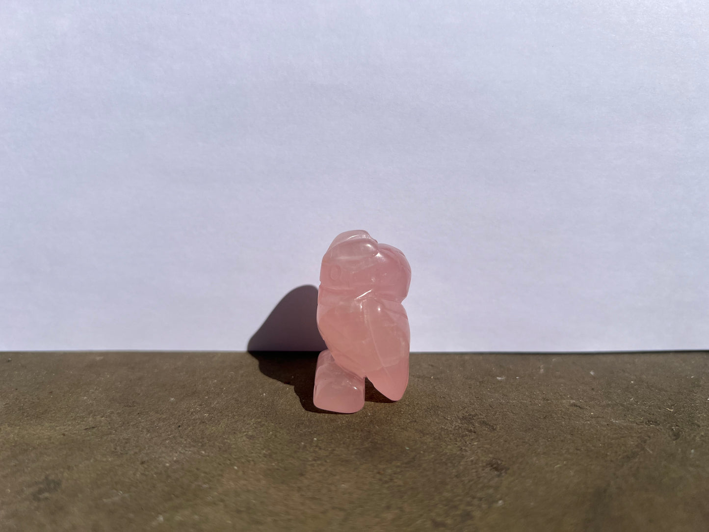 Rose Quartz Owl image 2
