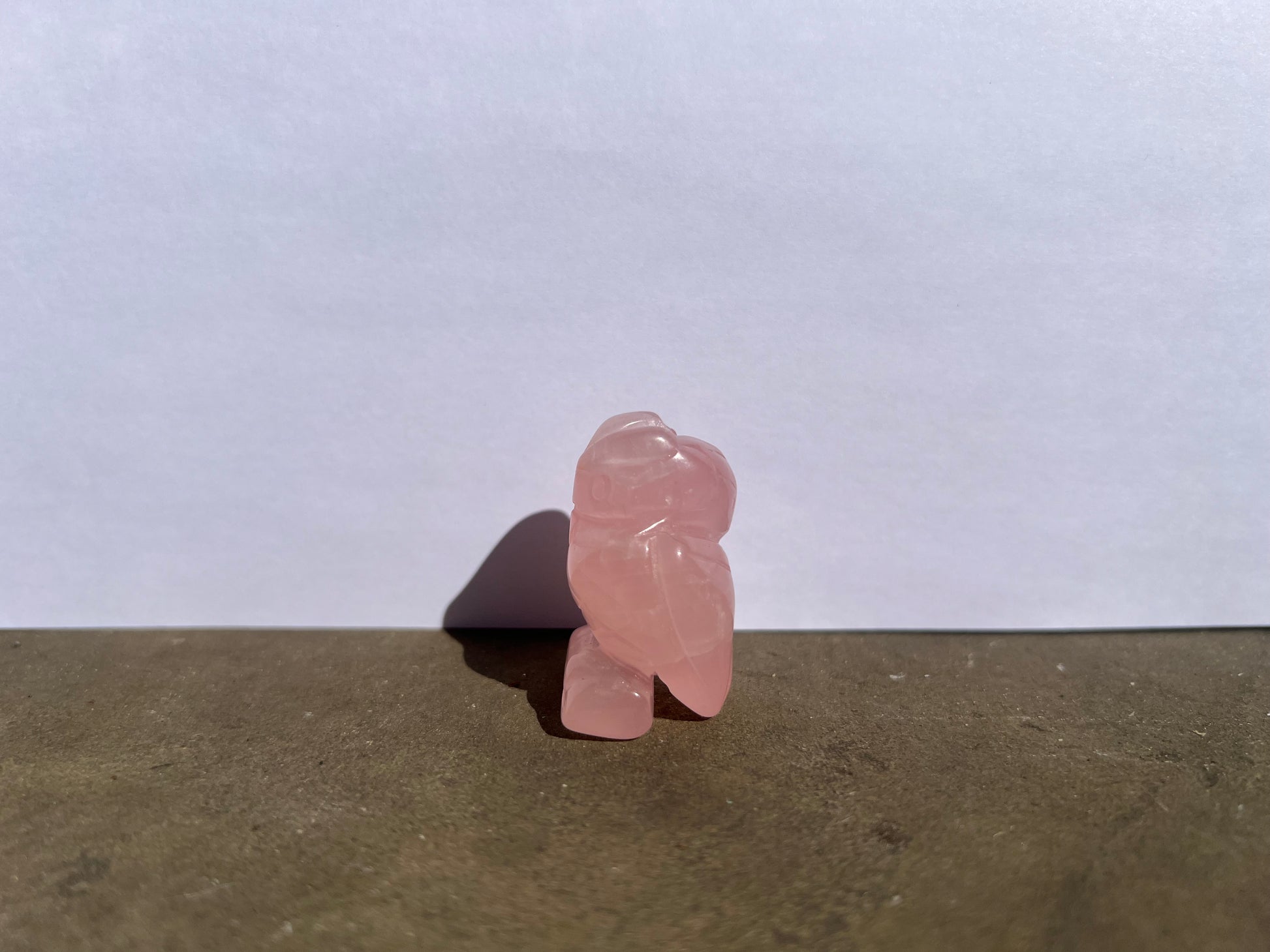 Rose Quartz Owl image 2