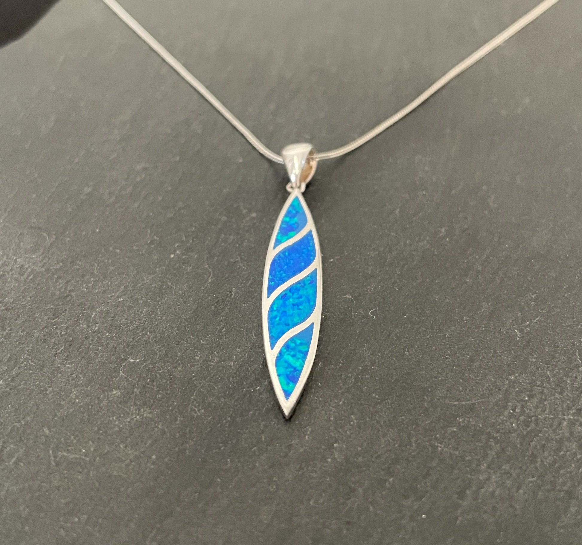 Synthetic Opal Pendant image 1