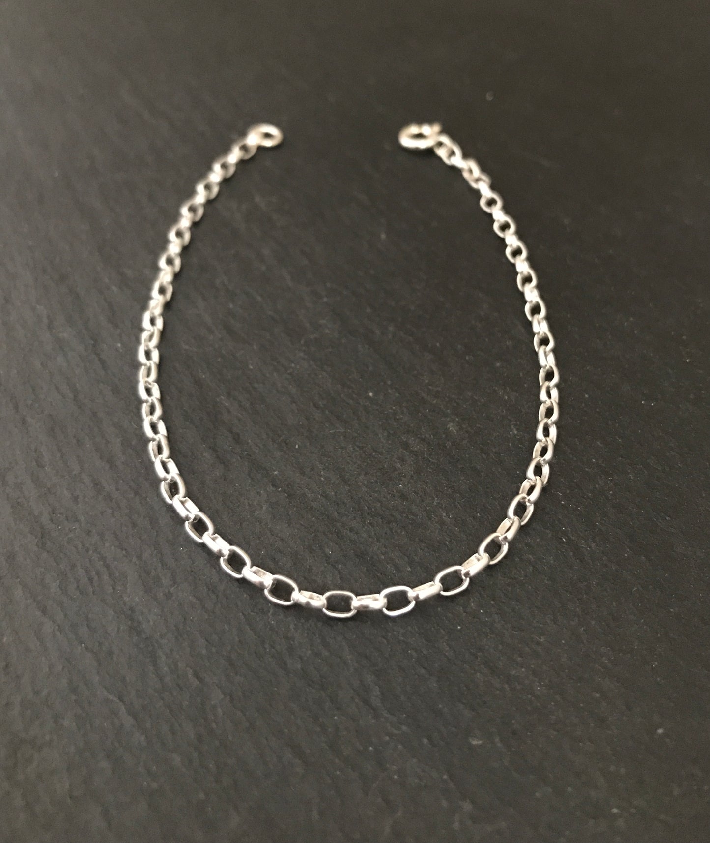 Sterling Silver Belcher Chain Bracelet image 1