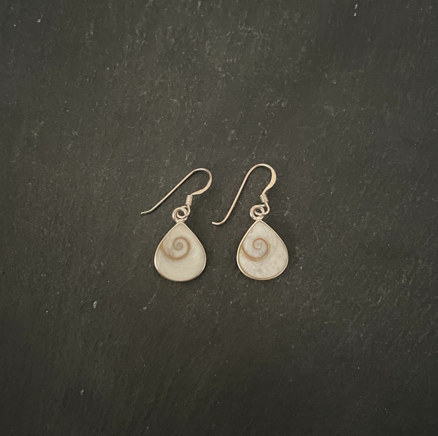 Shiva Shell Teardrop Earrings image 0