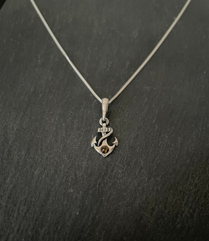 Amber Anchor Pendant image 0