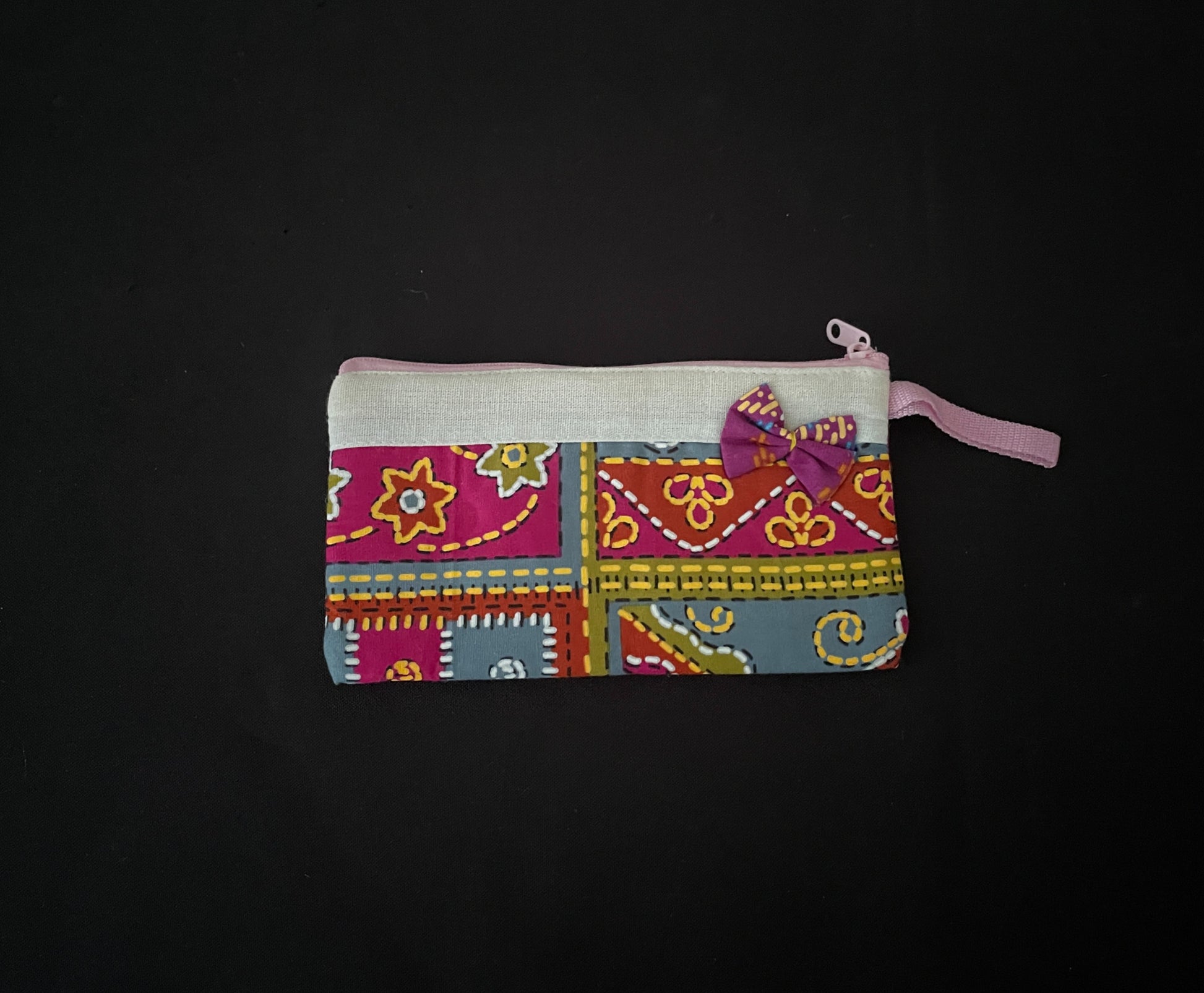 Multi Colour Pattern Purse image 2