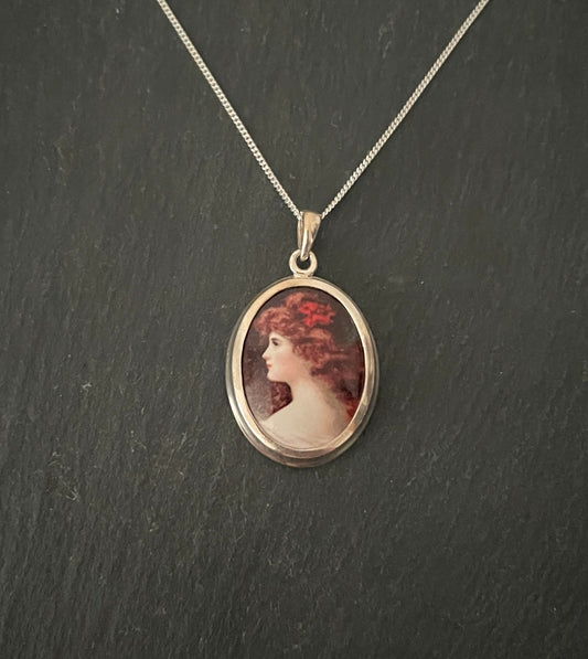 Cameo Style Pendant image 0