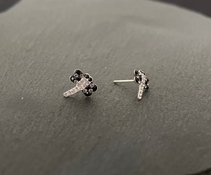 Cubic Zirconia Dragonfly Stud Earrings image 7