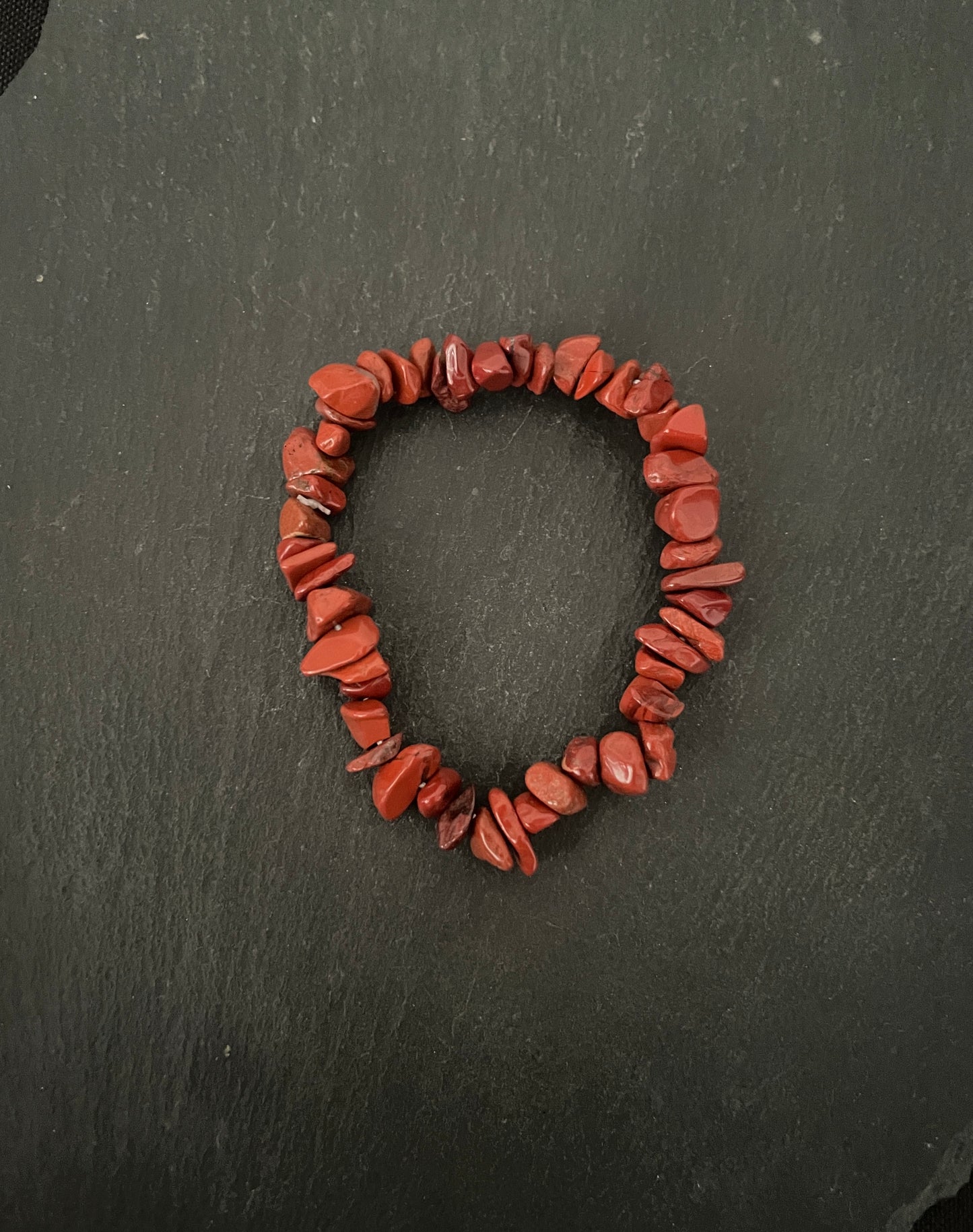Red Jasper Chip Bracelet image 1