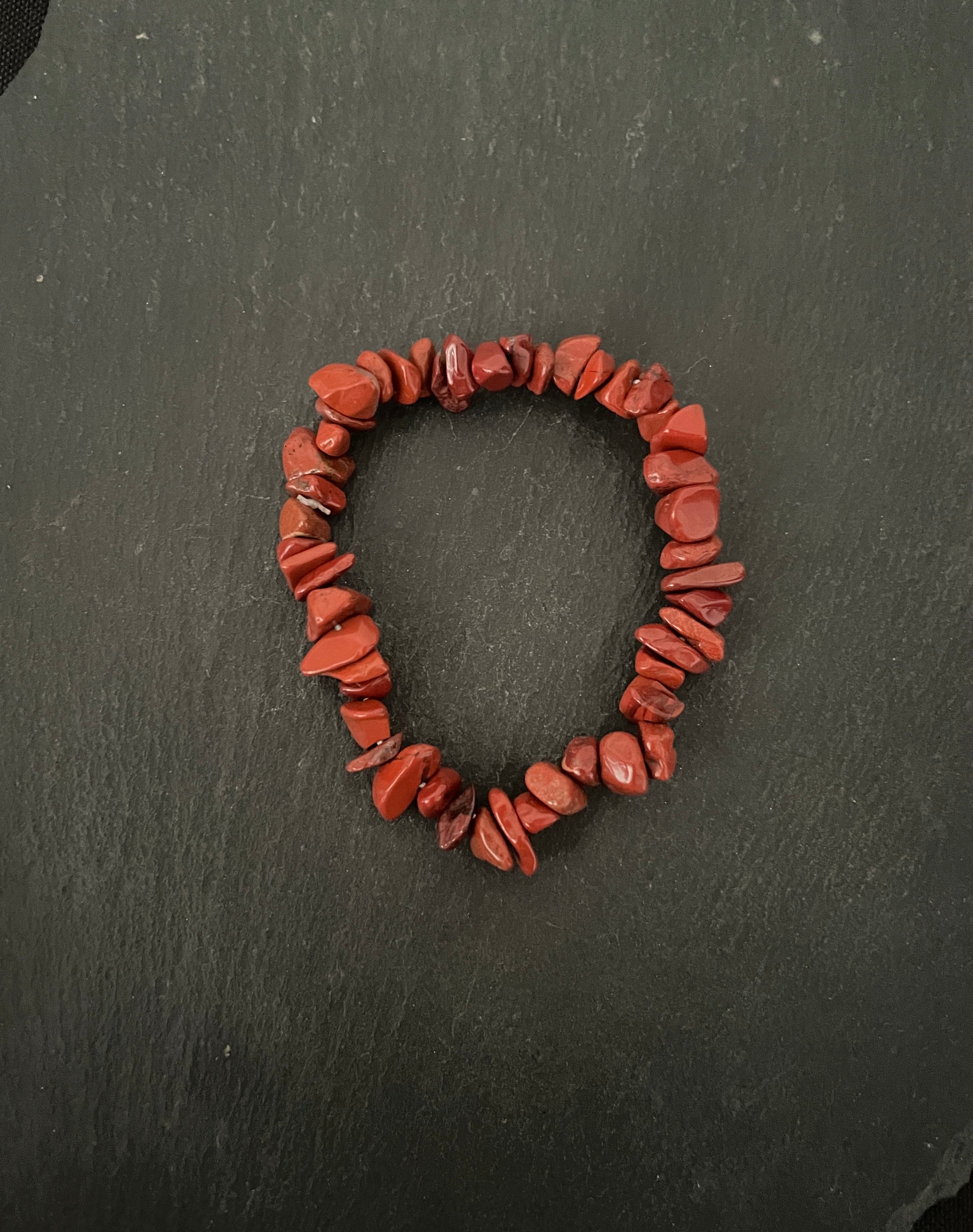 Red Jasper Chip Bracelet image 1