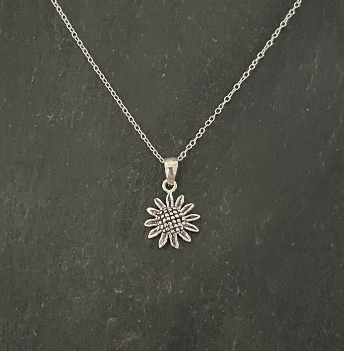 Silver Flower Pendant image 0