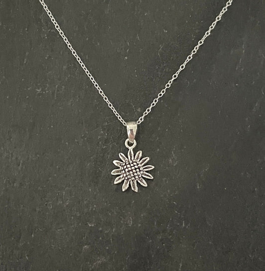 Silver Flower Pendant image 0