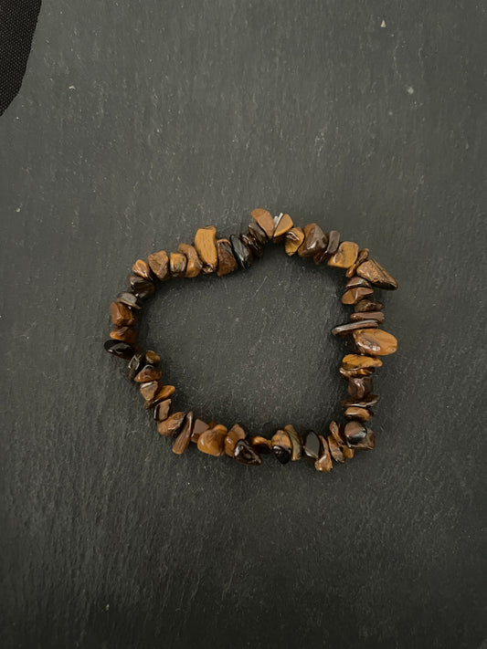 Tigers Eye Chip Bracelet image 0