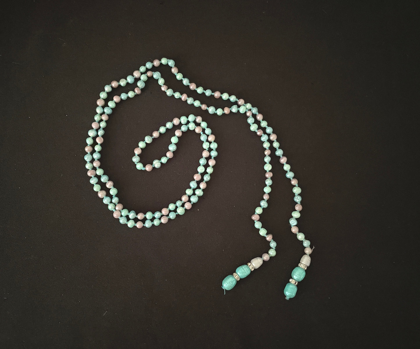 Pearl Bead Lariat Necklace image 5