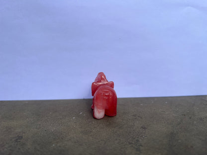 Cherry Quartz Elephant image 2