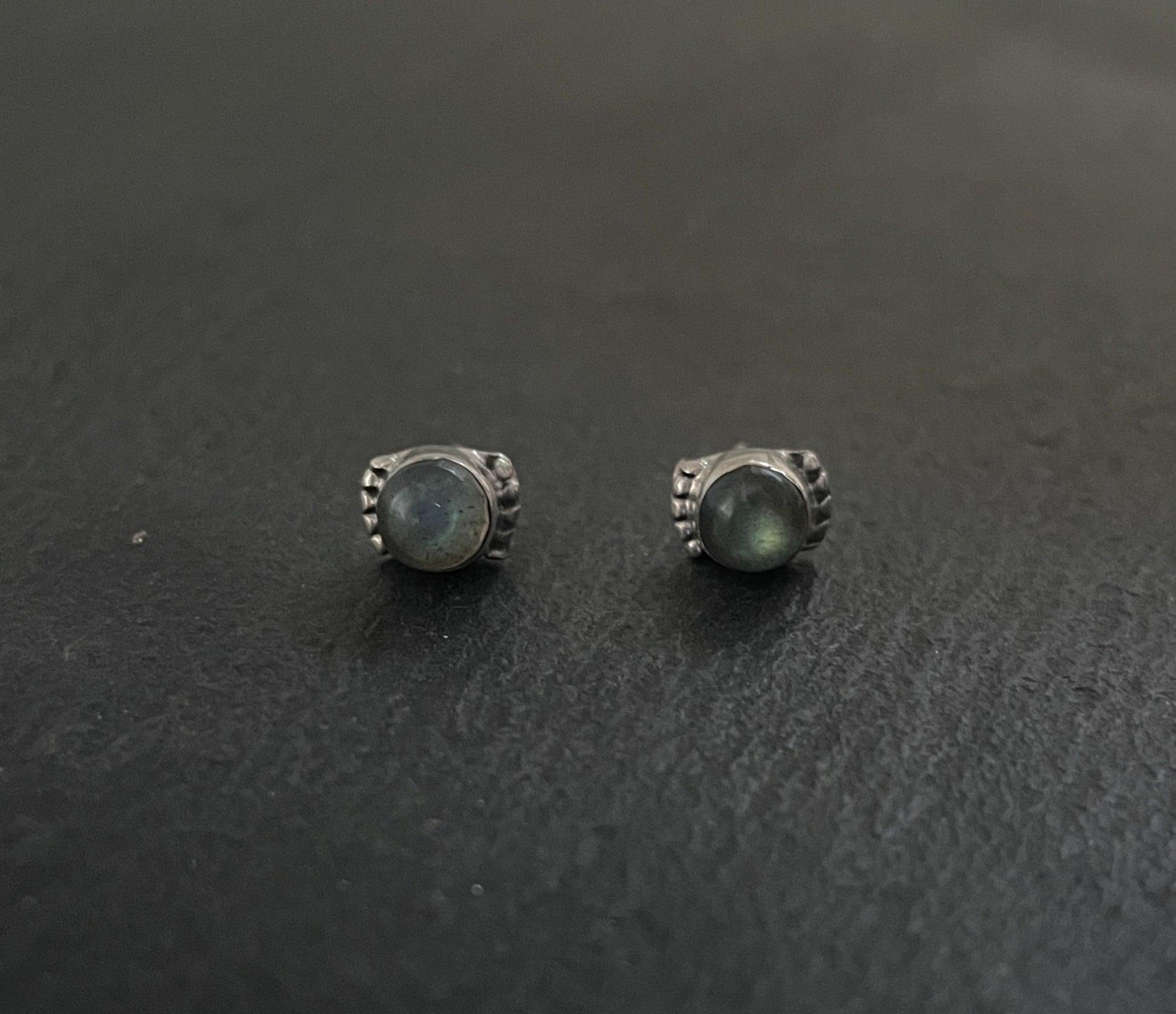 Labradorite Stud Earrings image 0