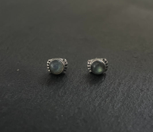 Labradorite Stud Earrings image 0