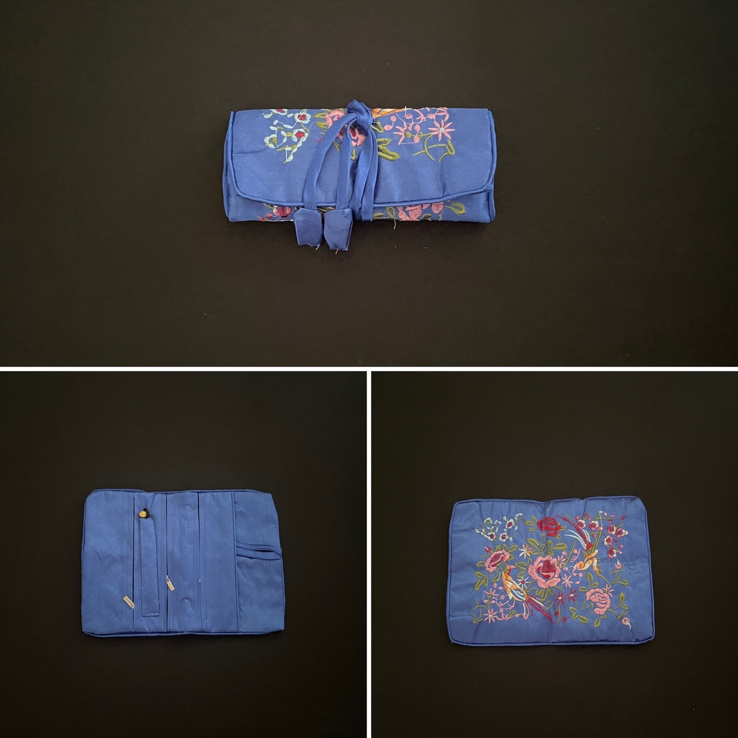 Blue Flower Jewellery Wrap image 0
