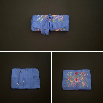 Blue Flower Jewellery Wrap image 0