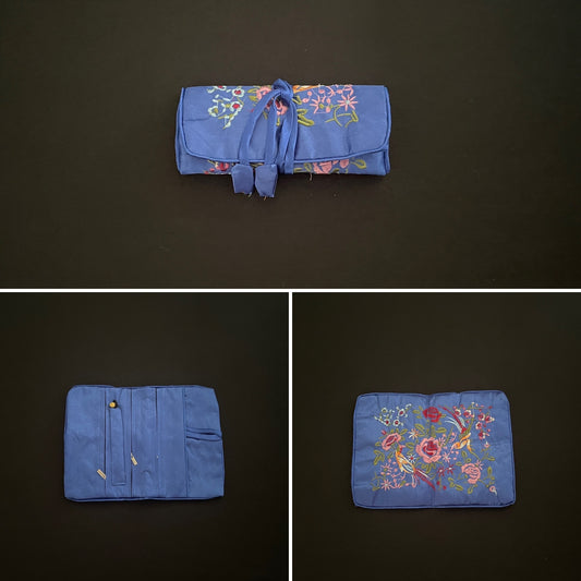 Blue Flower Jewellery Wrap image 0