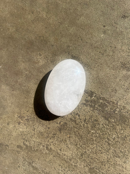 Clear Quartz Palm Stone image 0