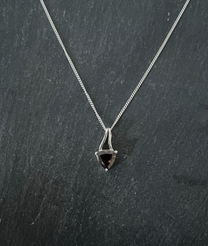 Smokey Quartz and Silver Pendant image 0