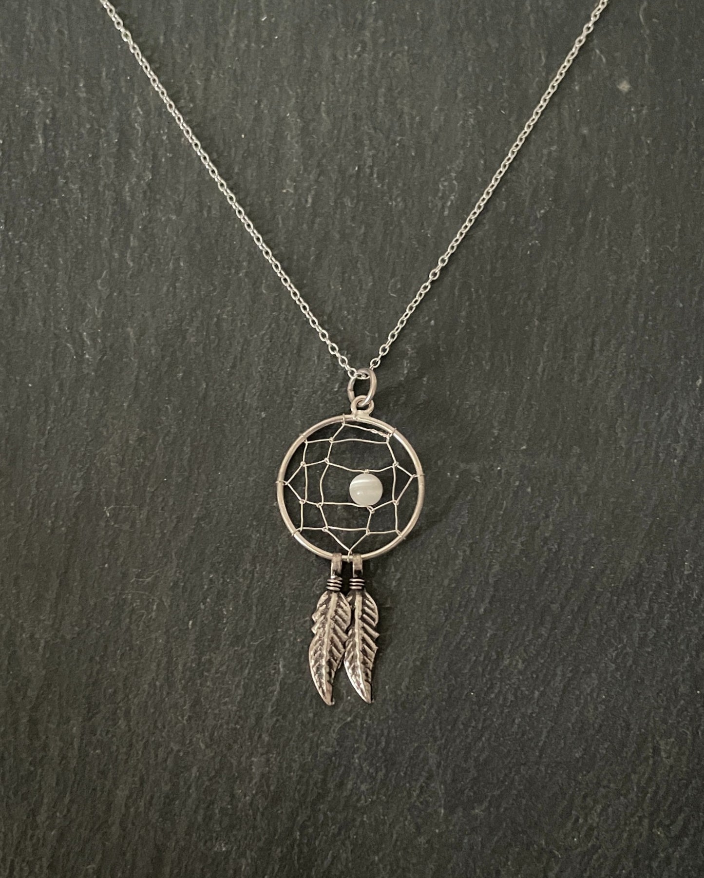 Silver Dream-Catcher Pendant image 0