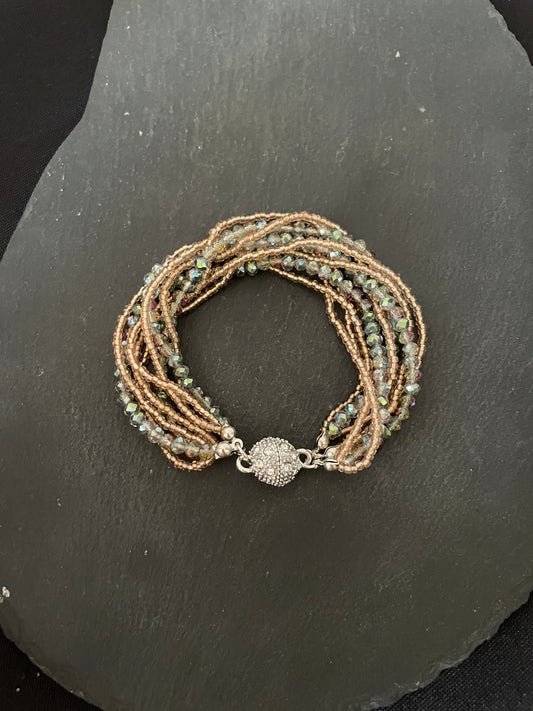 Coloured Bead Bracelet image 1
