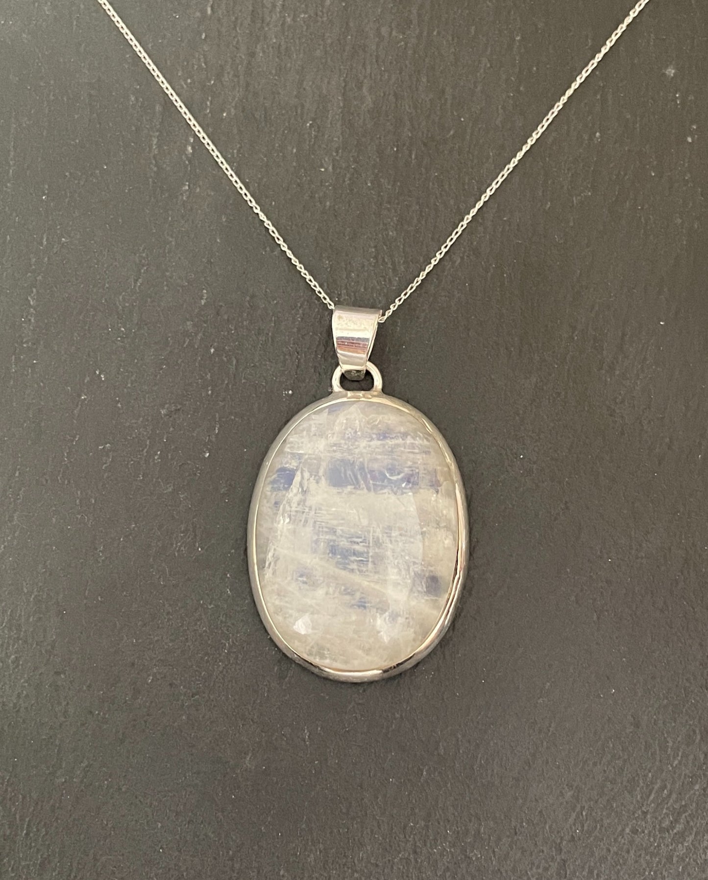 Oval Moonstone Pendant image 0