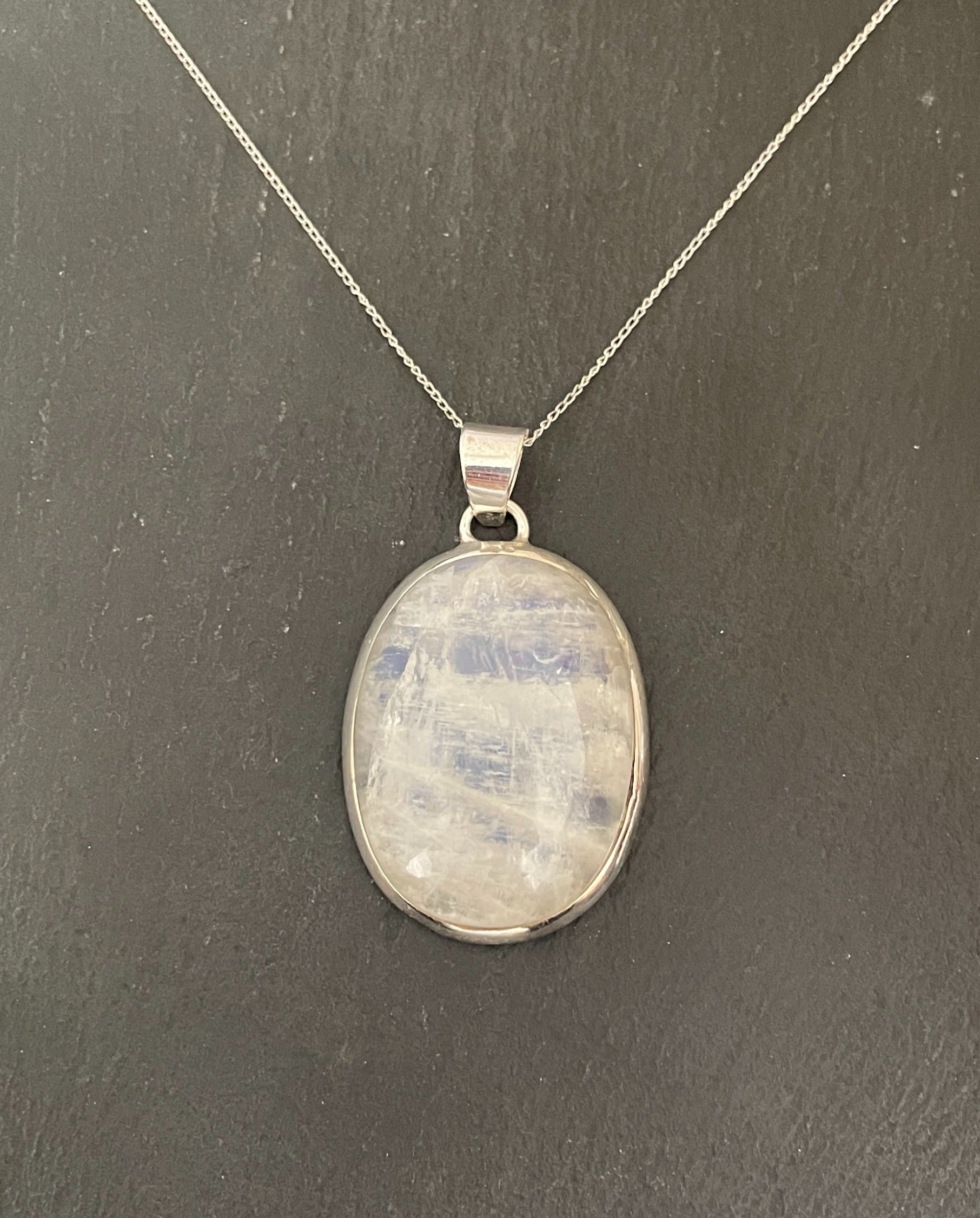Oval Moonstone Pendant image 0