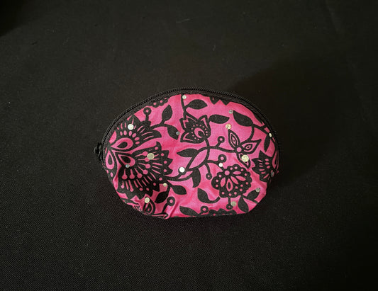 Pink and Black Purse image 0