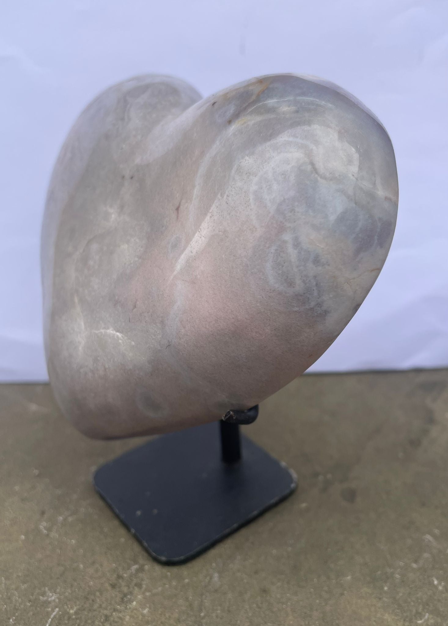 Pink Amethyst Heart image 2