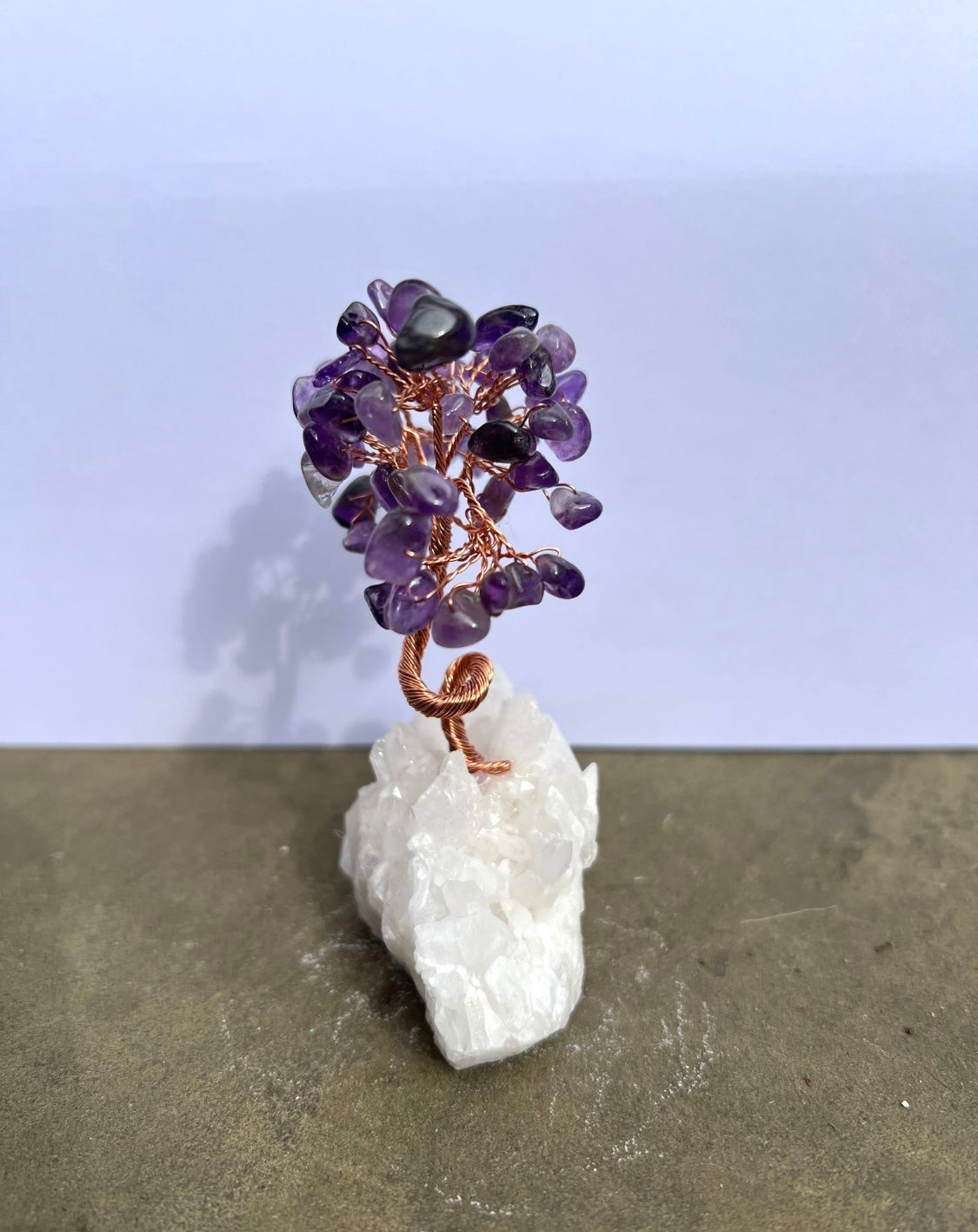 Gemstone Tree on Quartz Base image 5