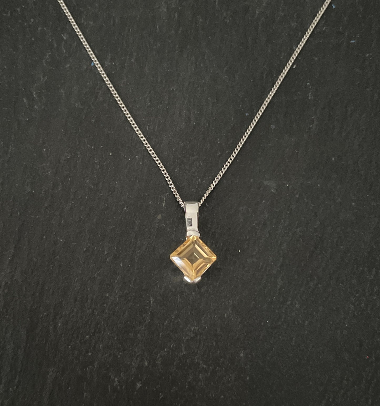 Citrine Kite Pendant image 0