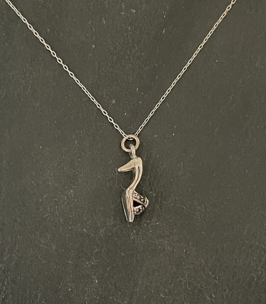 Marcasite Shoe Pendant image 0