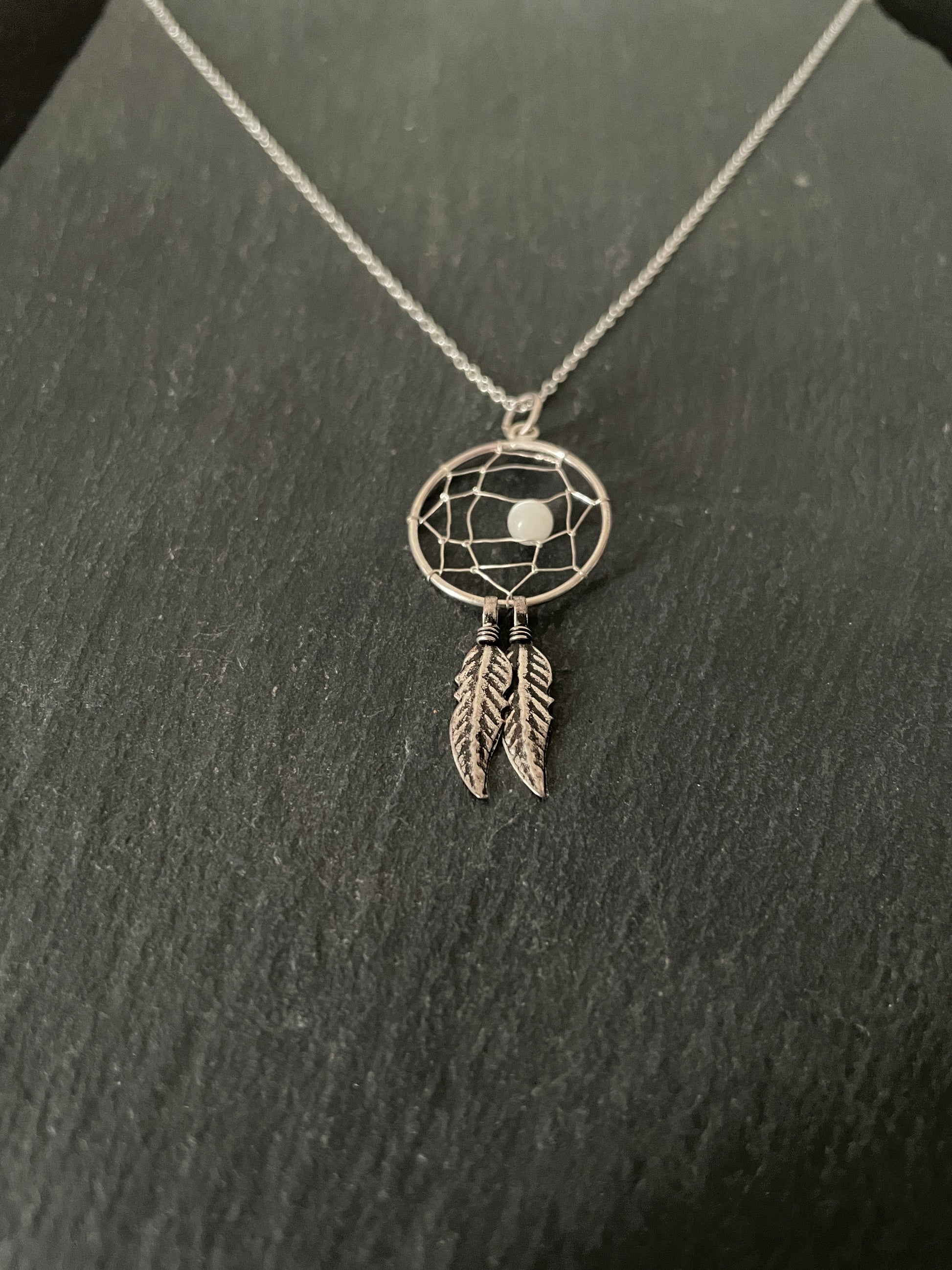 Silver Dream-Catcher Pendant image 1