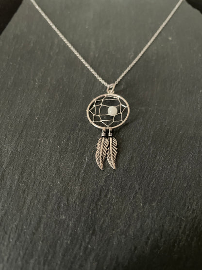 Silver Dream-Catcher Pendant image 1