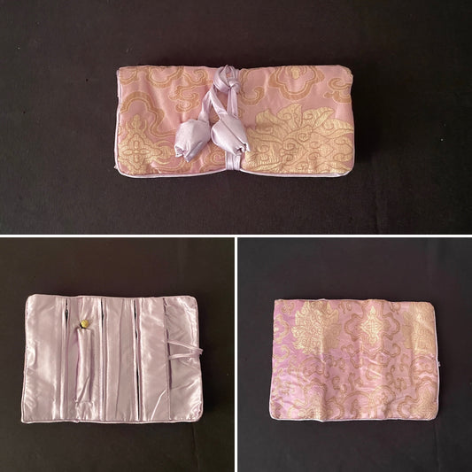 Lilac and Gold Jewellery Wrap image 0