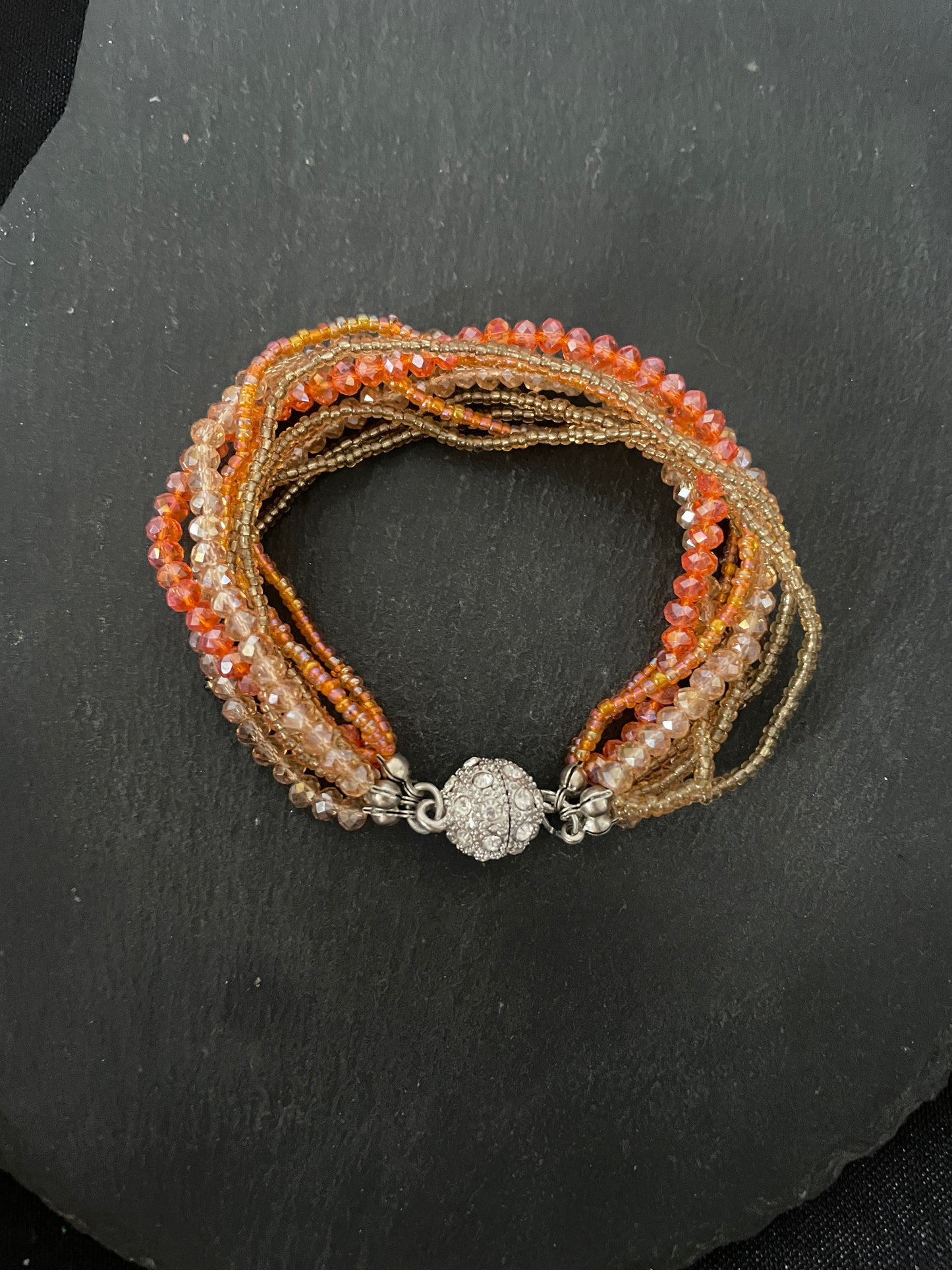 Coloured Bead Bracelet image 1