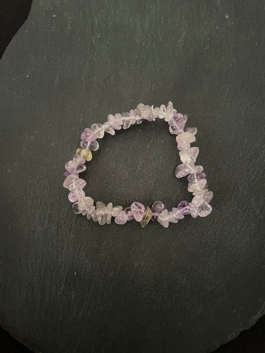 Ametrine Chip Bracelet image 1