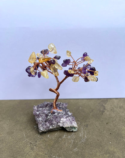 Gemstone Trees on Amethyst Base image 1