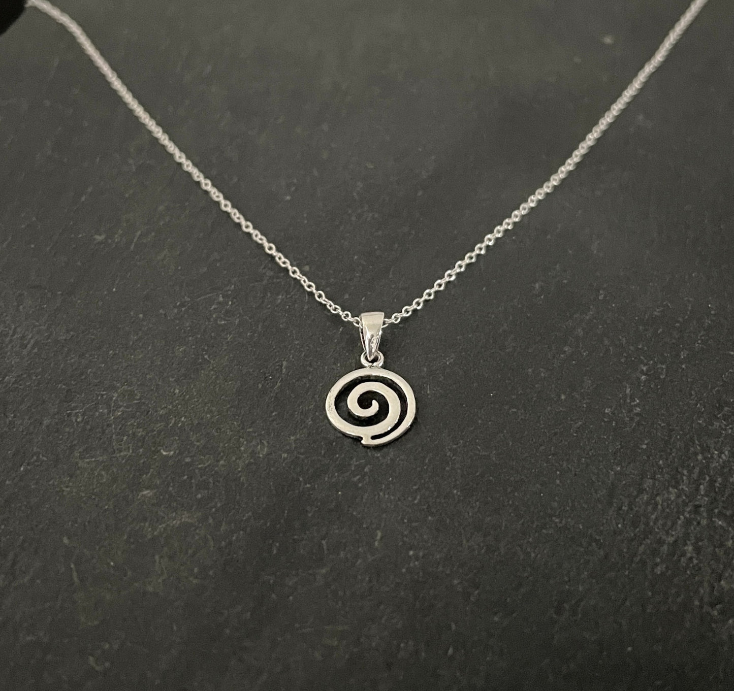 Silver Spiral Pendant image 1